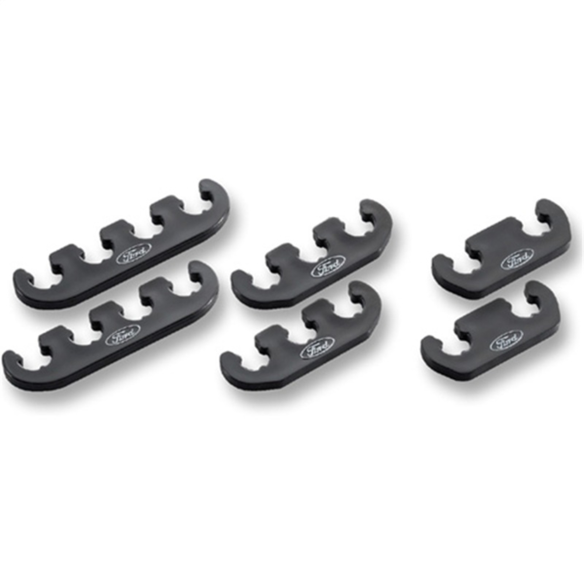 Picture of Ford Racing Wire Dividers 4 to 3 to 2 - Black w/ White Ford Logo
