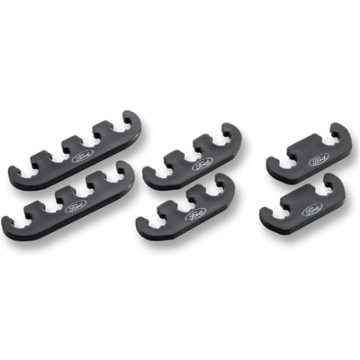 Picture of Ford Racing Wire Dividers 4 to 3 to 2 - Black w/ White Ford Logo