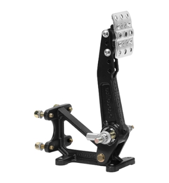 Picture of Wilwood Adjustable-Trubar Ratio Pedal - Dual MC - Floor Mount - 5.25:1-6:1