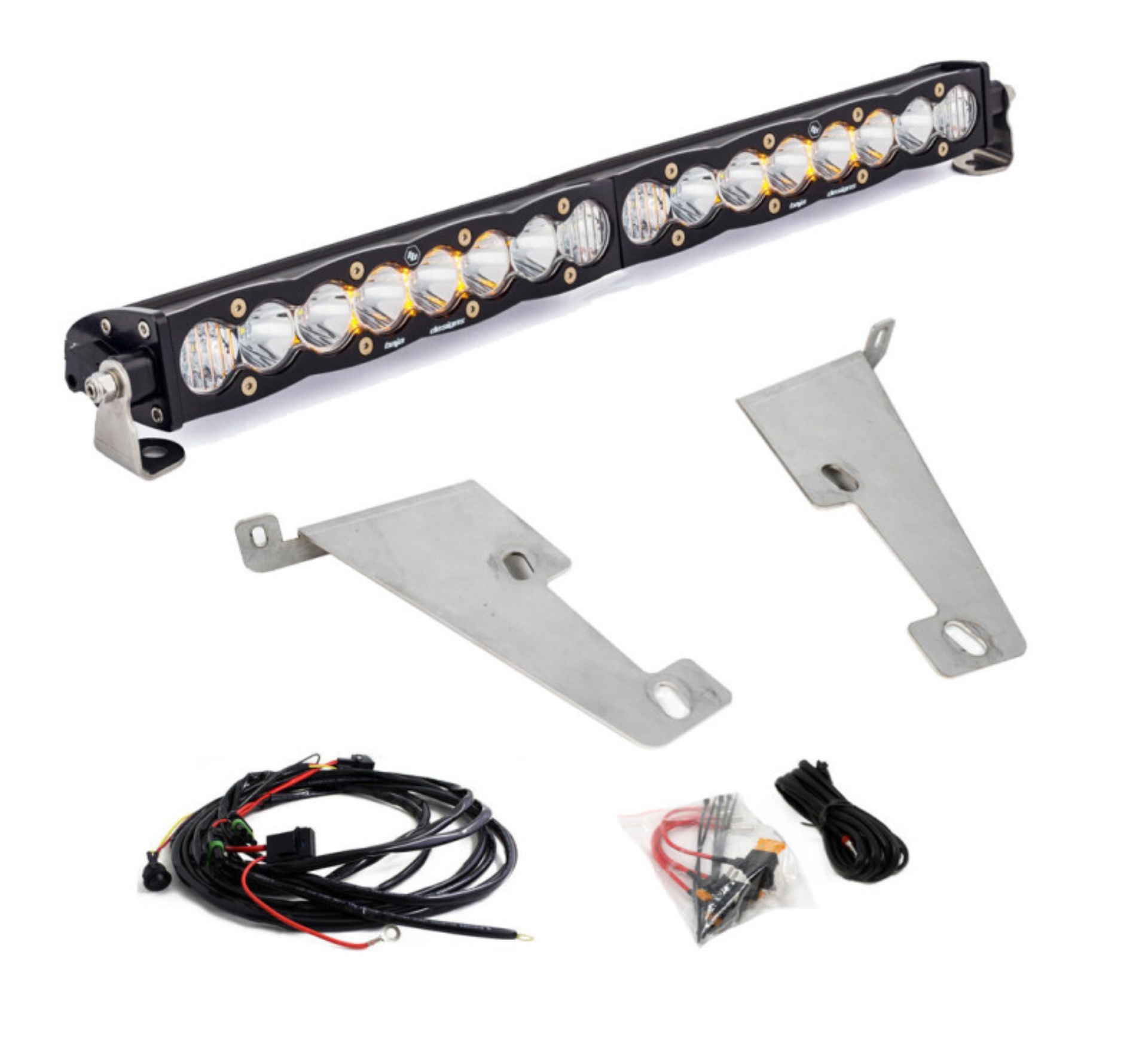 Picture of Baja Designs 2022 Toyota Tundra 20in S8 Behind Bumper Light Mount Kit