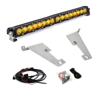 Picture of Baja Designs 2022 Toyota Tundra 20in S8 Behind Bumper Light Mount Kit - Amber