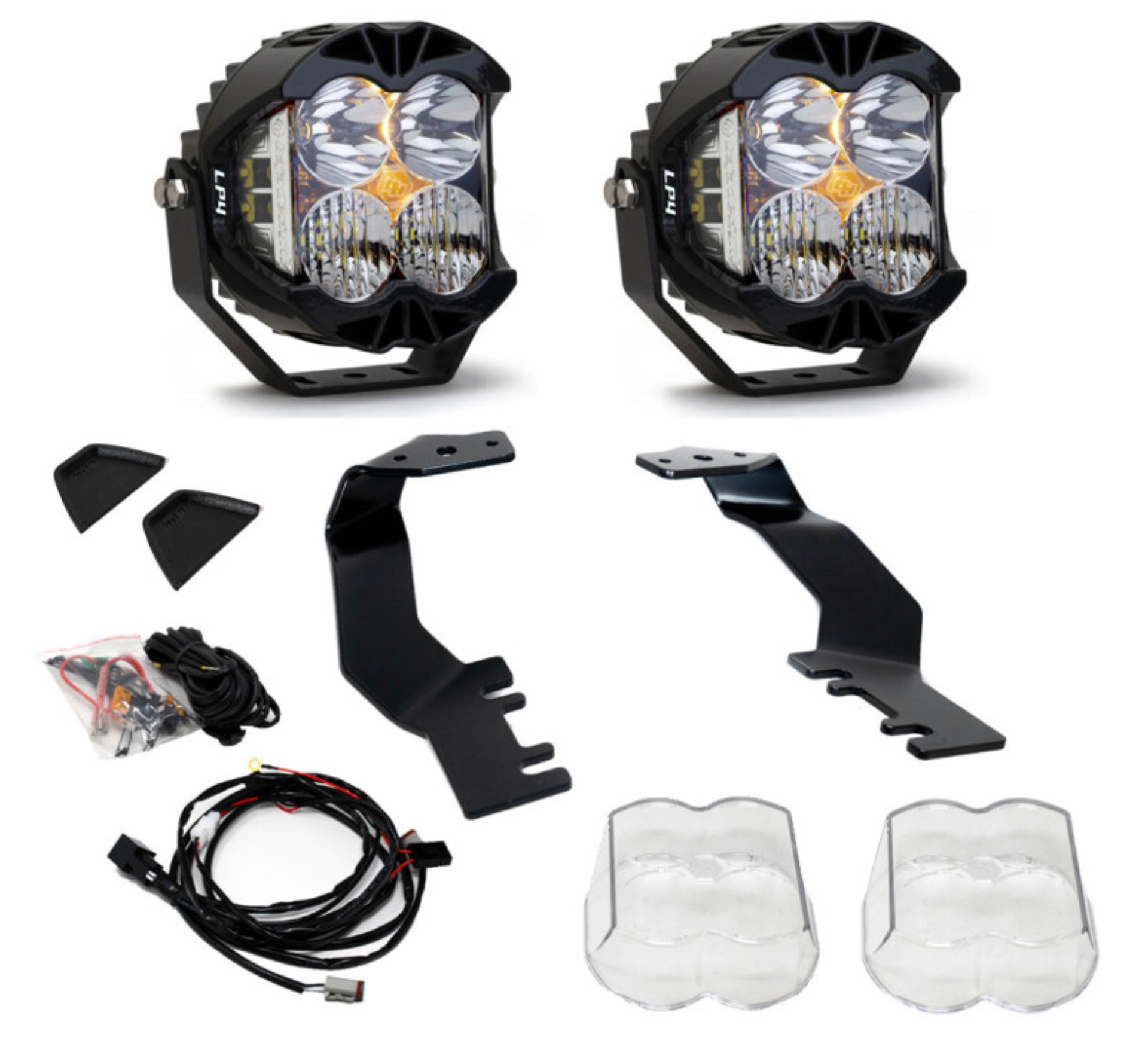 Picture of Baja Designs 2022 Toyota Tundra LP4 A-Pillar Light Mount Kit