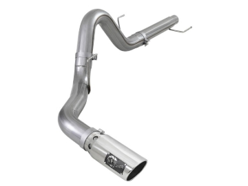 Picture of aFe 2021 Ford F-150 V6-3.0L (td) Large Bore 409 SS DPF-Back Exhaust System w/ Polished Tip