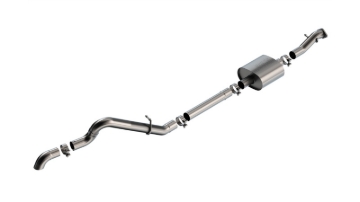 Picture of Borla 21-22 Ford Bronco 2.3L 2DR/4DR T-304 Stainless Steel Cat-Back S-Type Exhaust - Brushed