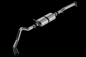 Picture of Borla 20-22 Chevrolet/GMC Silverado/Sierra 6.6L T-304 SS Cat-Back S-Type Exhaust - Brushed