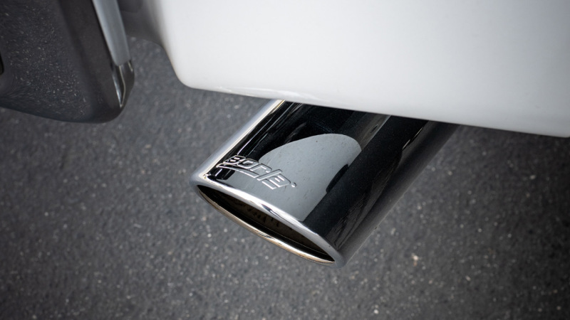 Picture of Borla 20-22 Chevrolet/GMC Silverado/Sierra 6.6L T-304 SS Cat-Back S-Type Exhaust - Brushed