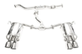 Picture of Invidia 2022+ Subaru WRX Q300 Rolled Stainless Steel Tip Cat-Back Exhaust
