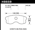 Picture of Hawk Performance HAWK ER-1 Brake Pad Sets - HB659D.570