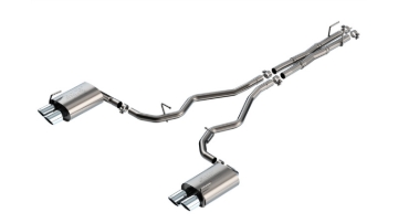 Picture of Borla 19-22 Ford Explorer 3.0L V6 AT AWD 4DR 2.25in ATAK Catback Exhaust - Chrome Tip