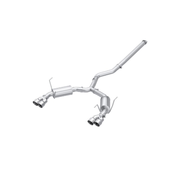 Picture of MBRP 2022+ Subaru WRX 3in Cat-Back Dual Split Rear Quad Tips Street Profile Exhaust