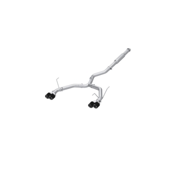 Picture of MBRP 2022+ Subaru WRX 3in Cat-Back Dual Split Rear Quad Carbon Fiber Tips Race Profile Exhaust