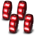 Picture of Oracle Underbody RGB+W Wheel Well Rock Light Kit - 4 PCS - ColorSHIFT