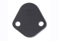 Picture of Ford Racing Fuel Pump Block Off Plate - Black Crinkle Finish w/ Ford Oval