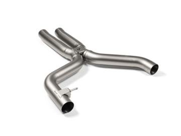 Picture of Akrapovic 2021+ BMW G87 M2, G80 M3 &amp; G82 M4 Evolution Short Link pipe w/o Resonator  (Titanium)