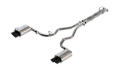 Picture of Borla 19-22 Ford Explorer 3.0L V6 AT AWD 4DR 2.25in ATAK Catback Exhaust - Black Chrome Tip