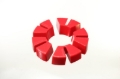 Picture of Energy Suspension 2000+ Triumph Bonneville T-120 Cush Damper Set - Red