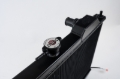 Picture of CSF 01-07 Mitsubishi Evo 7/8/9 Full-Slim Radiator w/12in Fan & Shroud/-16AN - Black