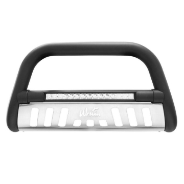 Picture of Westin 19-20 Chevrolet Silverado 1500 (Excl. 2019 Silverado LD) Ultimate Bull Bar - Textured Black