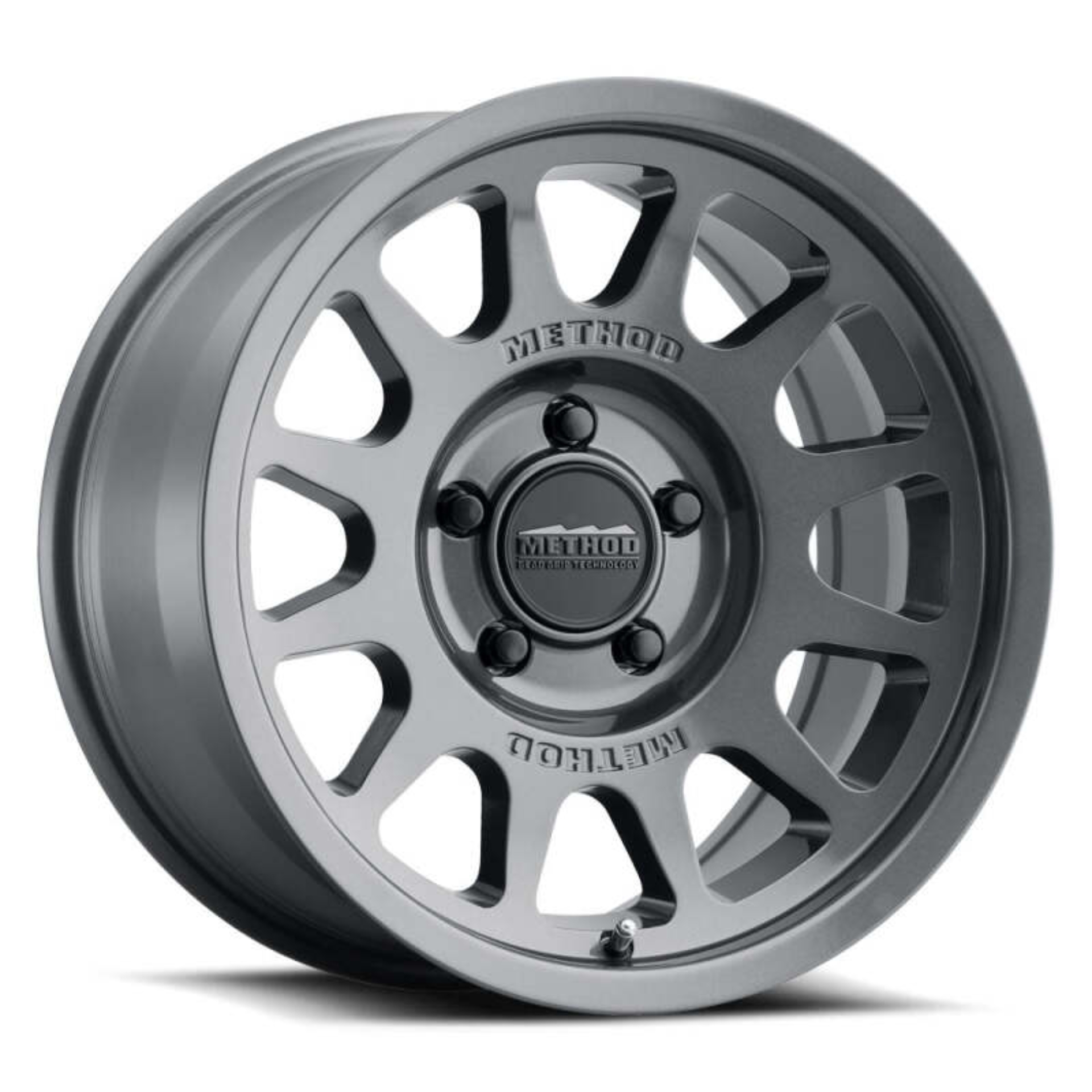 Picture of Method MR703 17x9 / -12mm Offset / 108mm Bore / 5x5.5 BP / 4.8in BS - Gloss Titanium Wheel