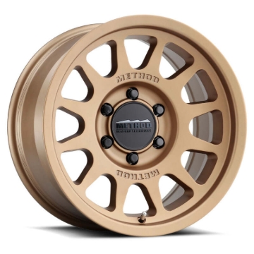 Picture of Method MR703 17x9 / -12mm Offset / 130.81mm Bore / 8x6.5 BP / 4.8in BS - Method Bronze Wheel
