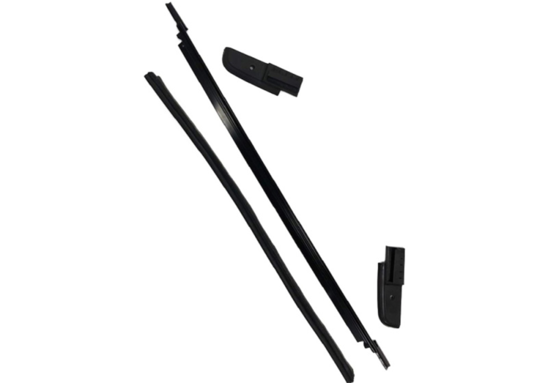 Picture of Rampage 2018+ Jeep Wrangler JL (2 & 4 Door) Soft Top Tailgate Bar - Black