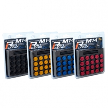 Picture of Project Kics R40 Iconix 14x1.50 Classical Lock & Lug Nuts 16+4 (Blue Cap)