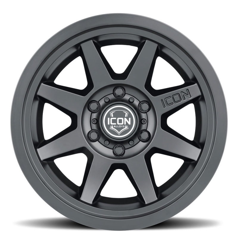 Picture of ICON Rebound 17x8.5 5x5 -6mm Offset 4.5in BS 71.5mm Bore Satin Black Wheel