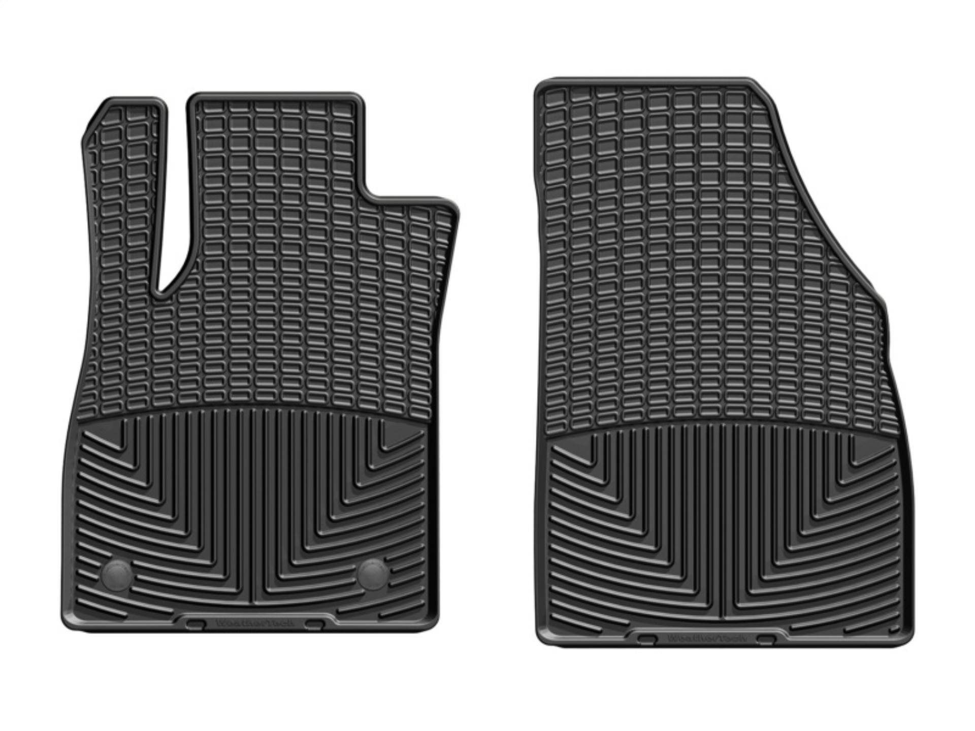 Picture of WeatherTech WT Rubber Mats-Front-Blk Floor Mats - W368