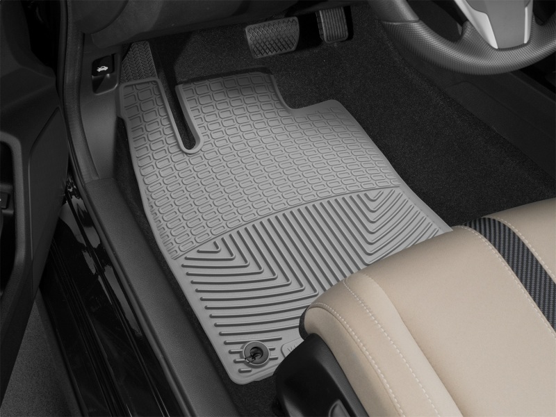 Picture of WeatherTech WT Rubber Mats-Front-Grey Floor Mats - W390GR