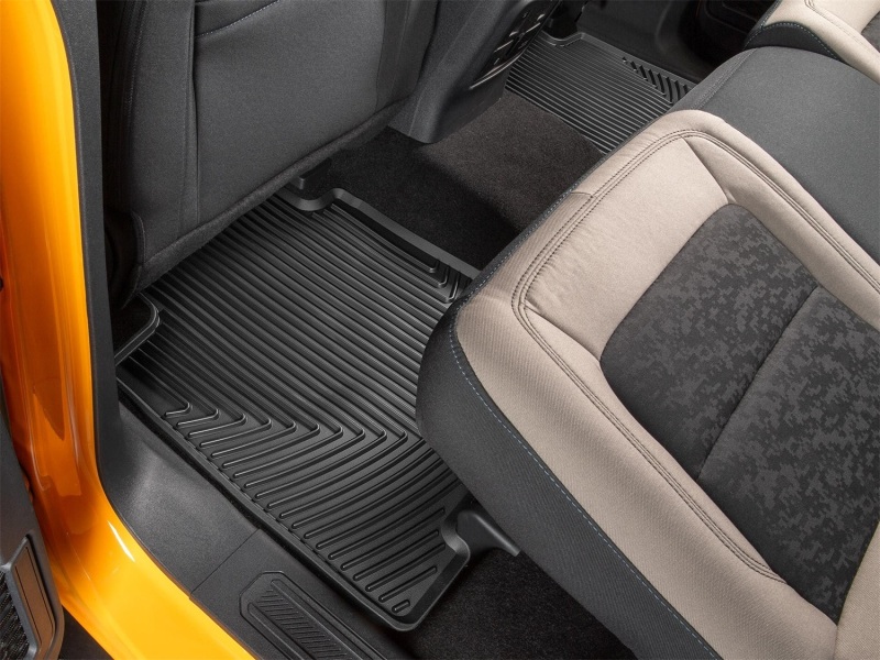 Picture of WeatherTech WT Rubber Mats-Rear-Blk Floor Mats - W600