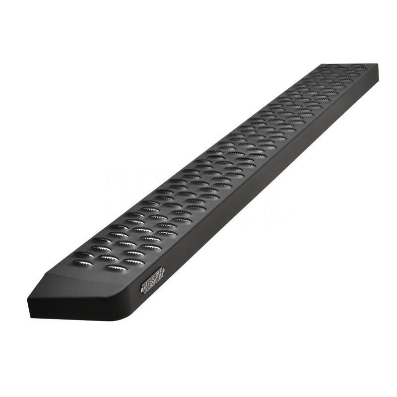 Picture of Westin Ford Transit Van 150/250/350 (Single 54in. Pass Door) Grate Steps Running Boards - Tex. Blk