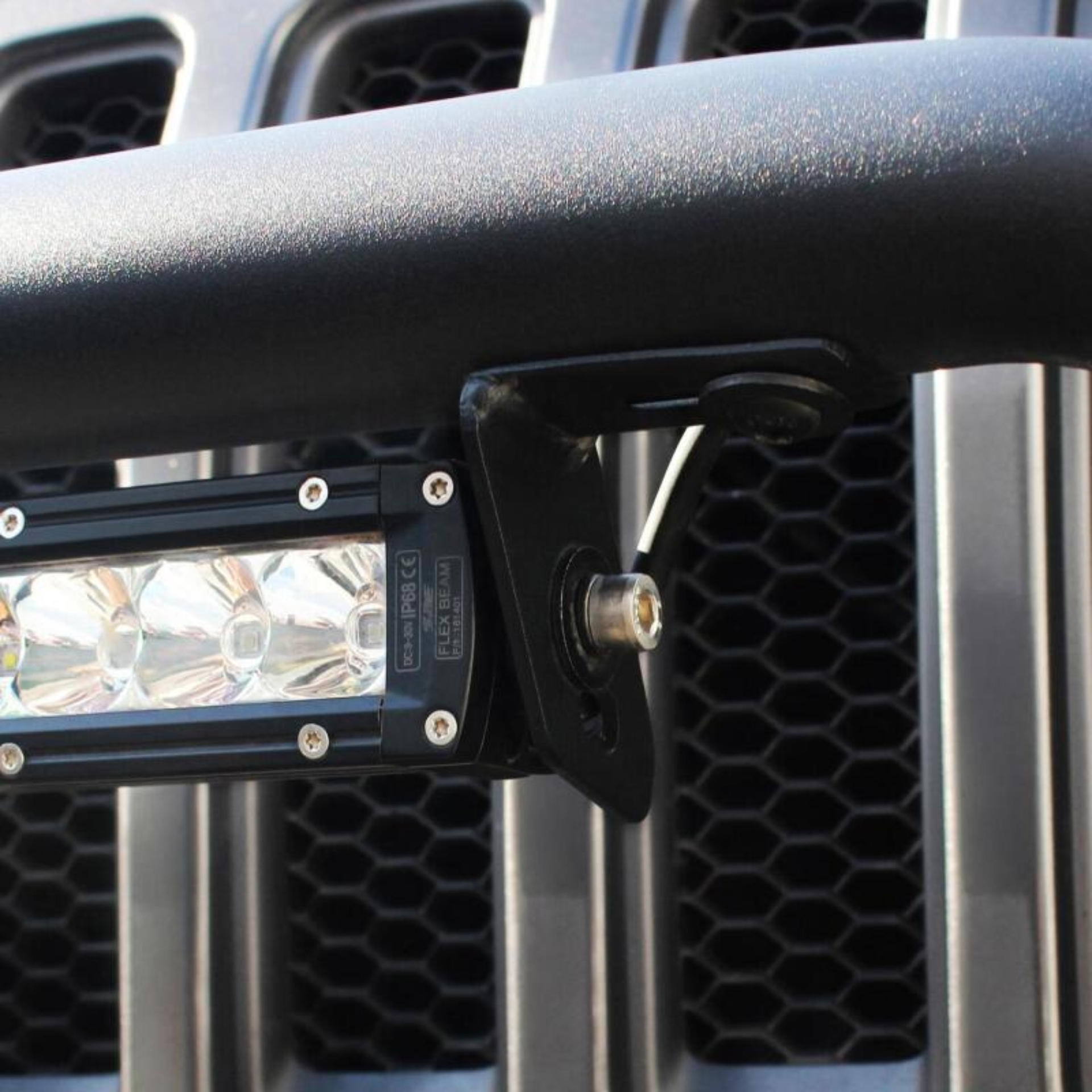 Picture of WJ2 Bumper Bull Bar LED Light Bar Mount