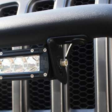 Picture of WJ2 Bumper Bull Bar LED Light Bar Mount