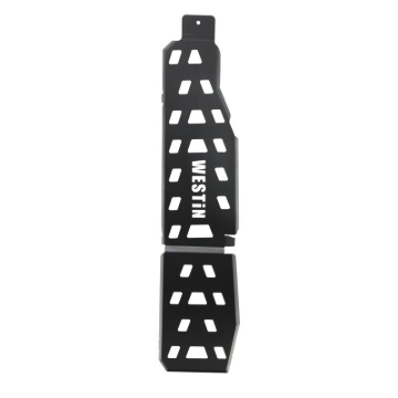 Picture of Westin 18-22 Jeep Wrangler JLU 4dr. (Excl. 4xe) Gas Tank Skid Plate - Tex. Blk