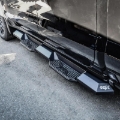 Picture of Westin 19-22 Chevrolet Silverado 1500 DC HDX Xtreme Nerf Step Bars - Tex. Blk
