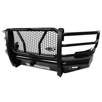Picture of Westin 11-14 Chevrolet Silverado 2500/3500 HDX Bandit Front Bumper - Blk