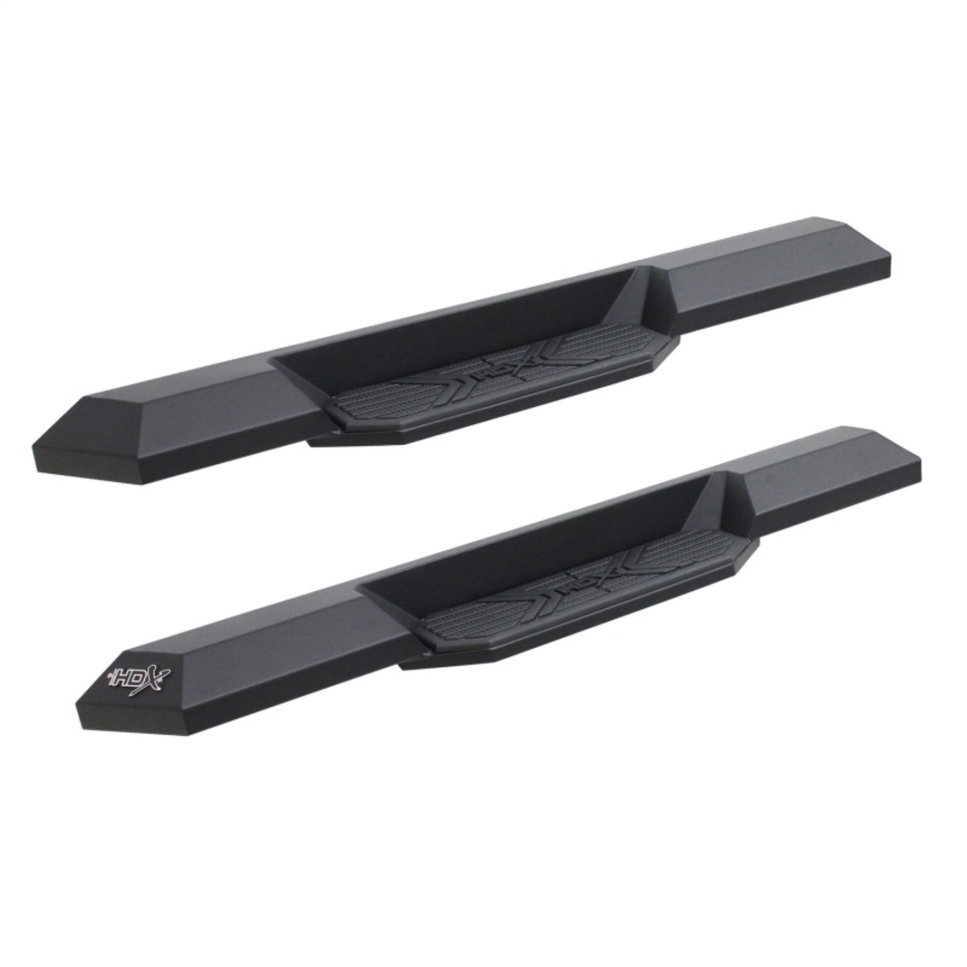 Picture of Westin 18-22 Jeep Wrangler JL 2dr HDX Xtreme Nerf Step Bars - Tex. Blk