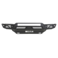 Picture of Westin 19-21 Chevrolet Silverado 1500 Pro-Mod Front Bumper - Tex. Blk