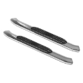 Picture of Westin 18-22 Jeep Wrangler JL 2dr PRO TRAXX 4 Oval Nerf Step Bars - SS