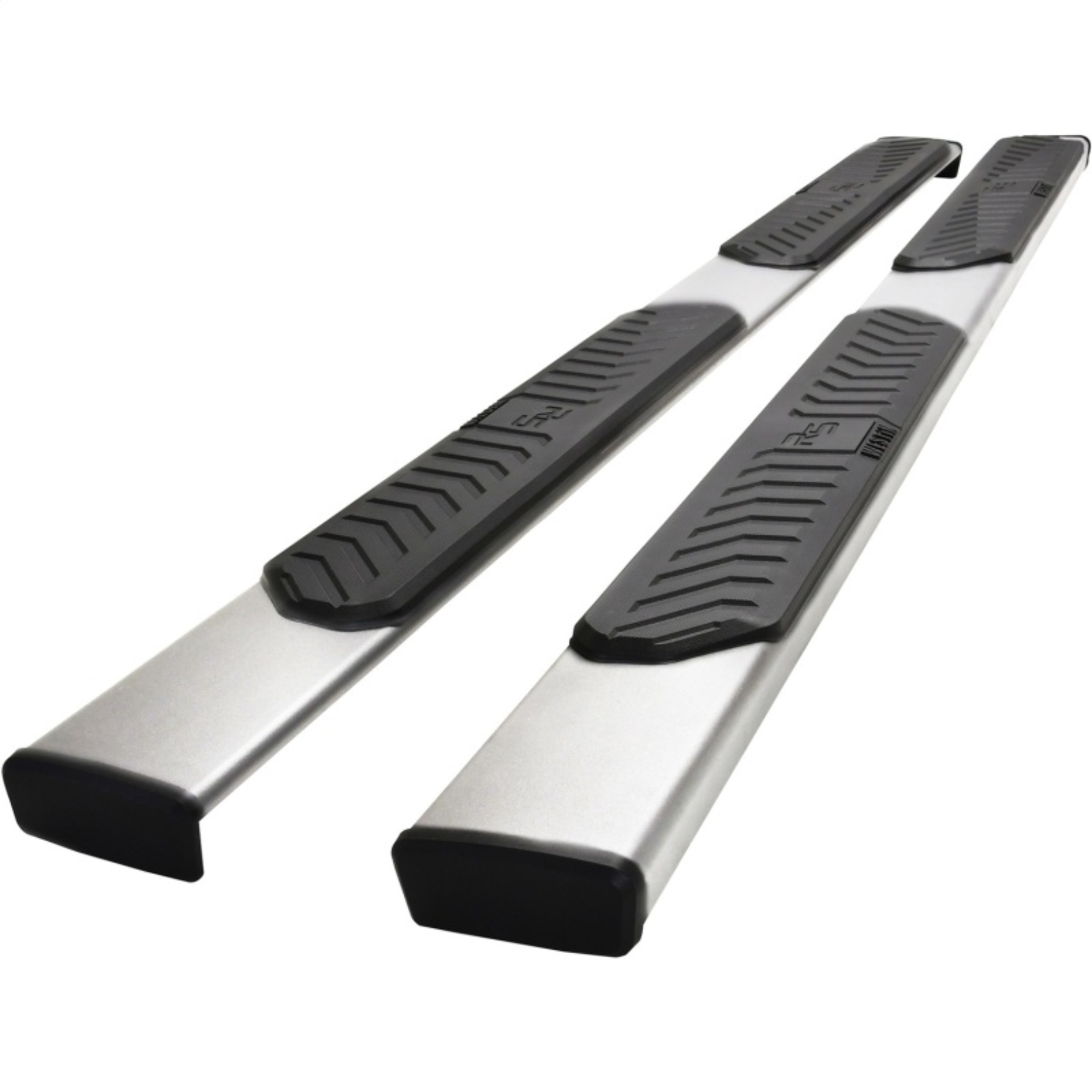 Picture of Westin 19-22 Chevrolet Silverado 1500 DC R5 Nerf Step Bars - SS