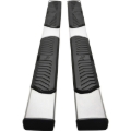 Picture of Westin 19-22 Chevrolet Silverado 1500 DC R5 Nerf Step Bars - SS