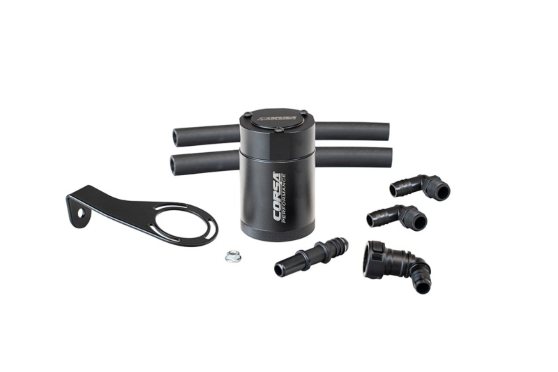 Picture of Corsa 2021-2025 Ford Bronco 2.3L Aluminum Oil Catch Can