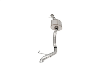 Picture of Corsa 2021-2025 Ford Bronco 2.7L 2-Door 2.75in Cat-Back Single Side Exhaust w/ Turndown Exhaust Tip