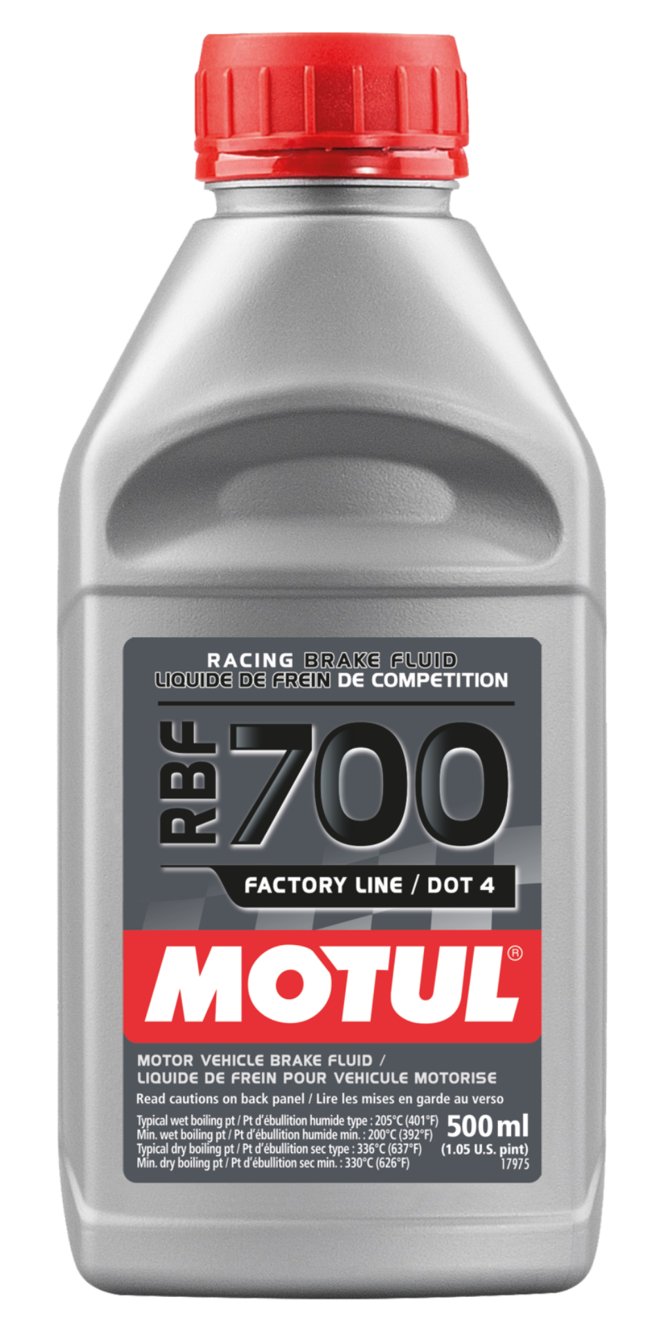 Picture of Motul 1/2L Brake Fluid RBF 700 - Racing DOT 4