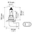 Picture of HELLA 9006LL Long Life Series Halogen Light Bulb