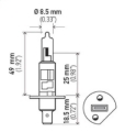 Picture of HELLA H1LL Long Life Series Halogen Light Bulb