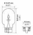 Picture of HELLA 2821SB Standard Series Incandescent Miniature Light Bulb