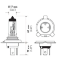 Picture of HELLA H4P50 Performance Series Halogen Light Bulb