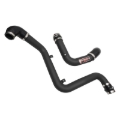 Picture of Injen 13-18 Ford Focus ST L4 2.0L Turbo SES Intercooler Pipes Wrinkle Red