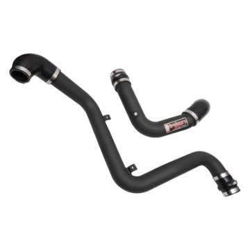 Picture of Injen 13-18 Ford Focus ST L4 2.0L Turbo SES Intercooler Pipes Wrinkle Black